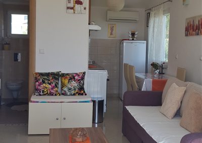 Villa Lilliana Apartments Kornati living room Tribunj